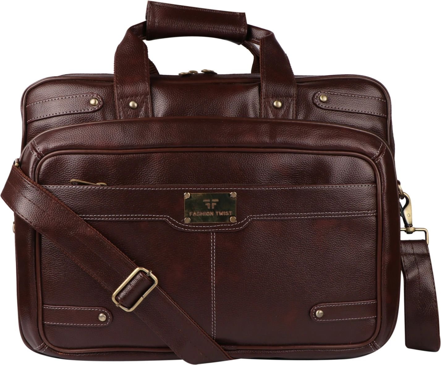 AFT Messenger Laptop Bag – Brown