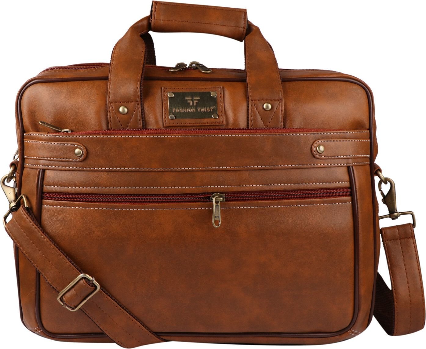 BFT Messenger Laptop Bag – Tan