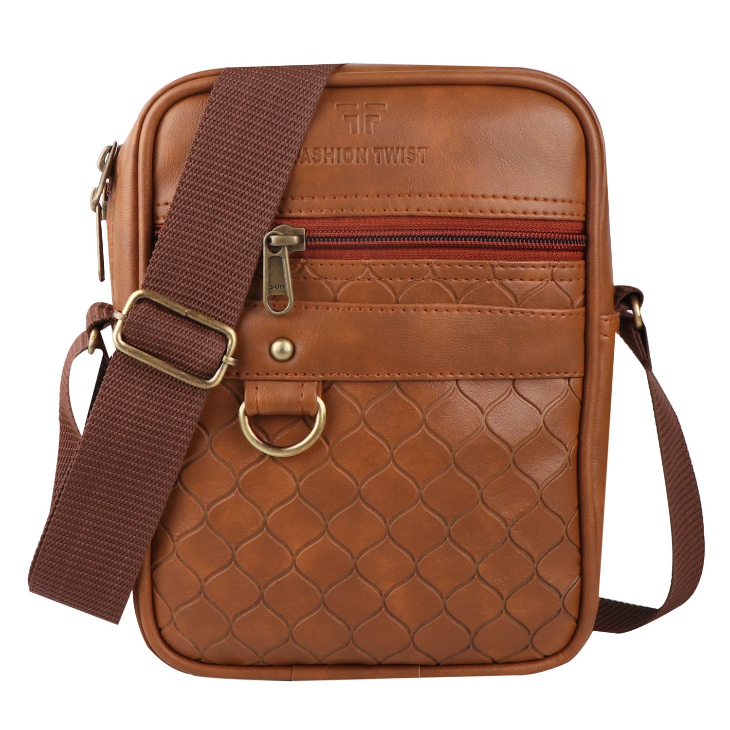 Fashion Twist Pan tan bag